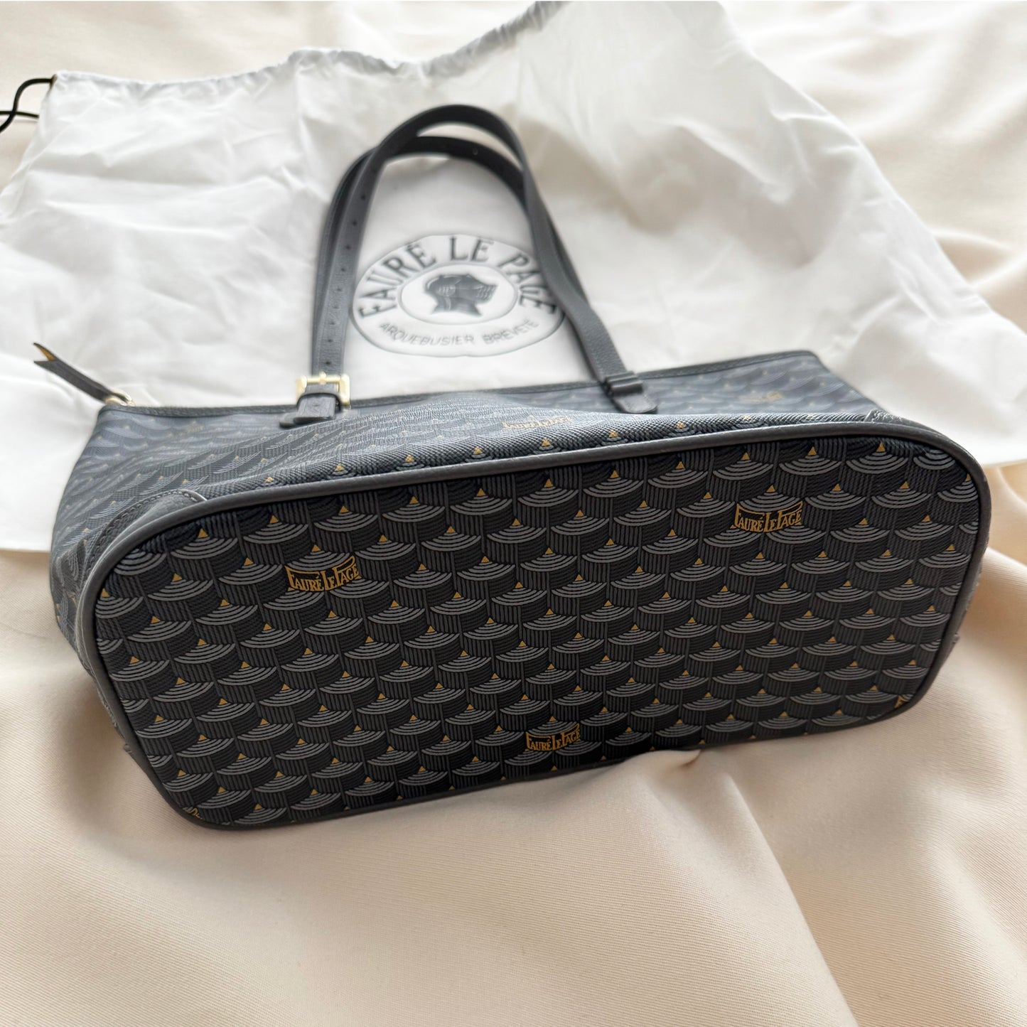 Fauré le Page "Daily Battle 27 w Zip" Tote in Grey