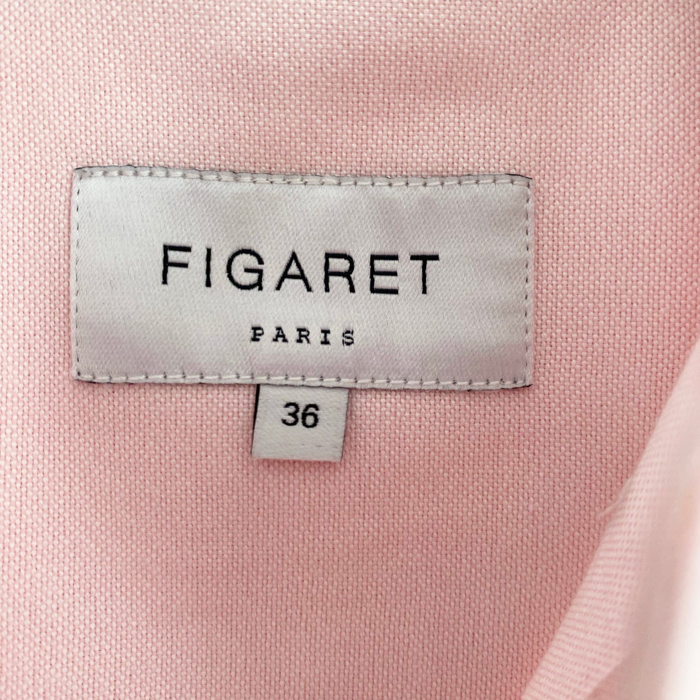 Figaret "Charlotte" Shirt in Pink, size 36 (fits like size small)