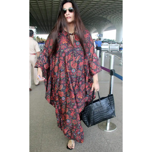 Fil de Vie Printed Kaftan, size XS (fits up to XL)