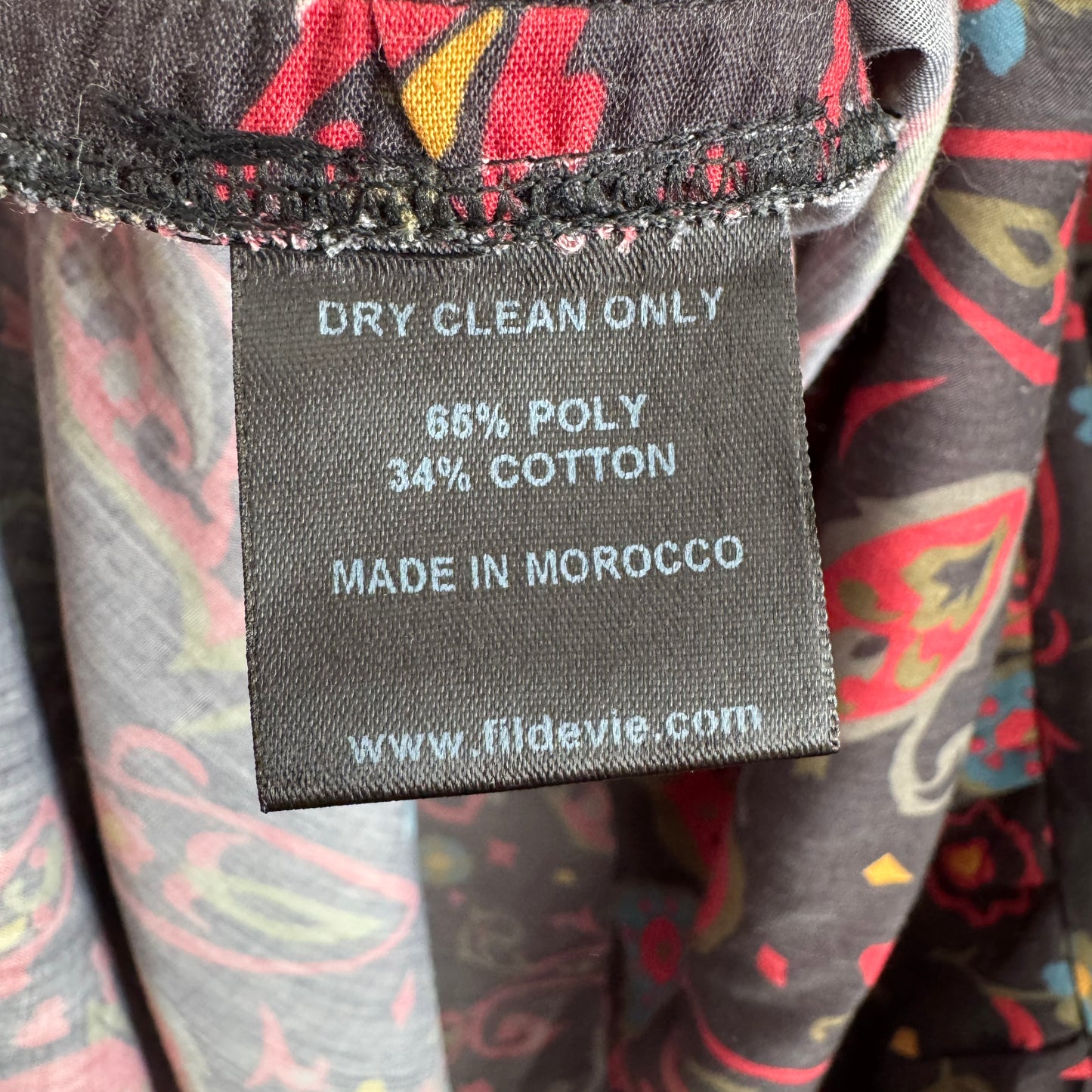 Fil de Vie Printed Kaftan, size XS (fits up to XL)