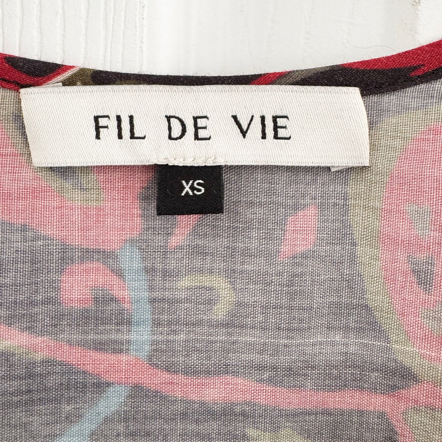Fil de Vie Printed Kaftan, size XS (fits up to XL)
