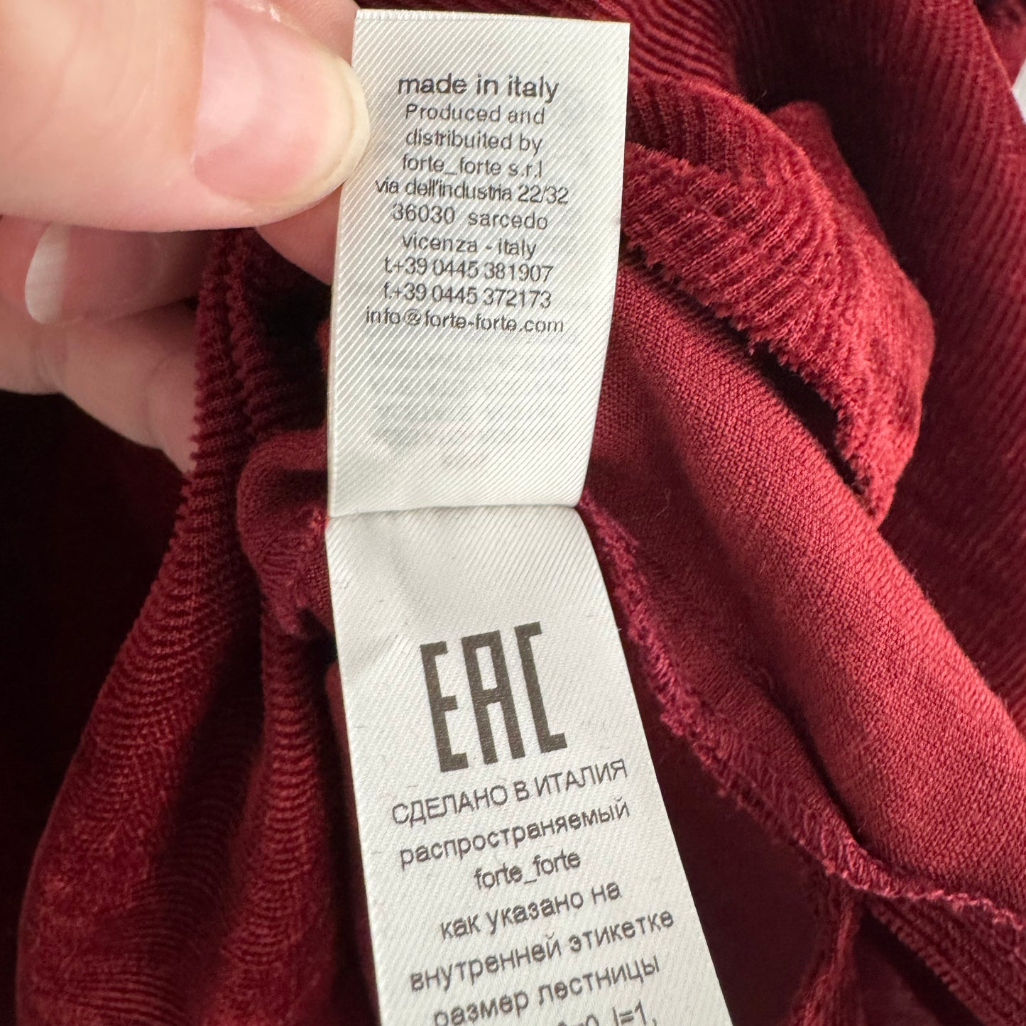 Forte_Forte Corduroy Dress, Size "II" (fits like size 6/8)