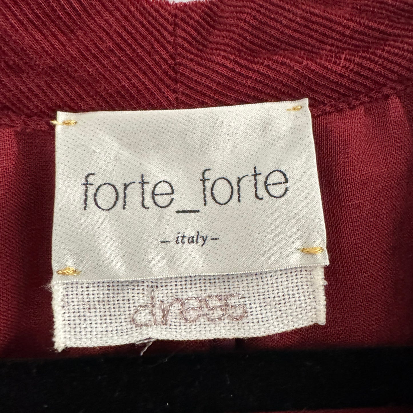 Forte_Forte Corduroy Dress, Size "II" (fits like size 6/8)