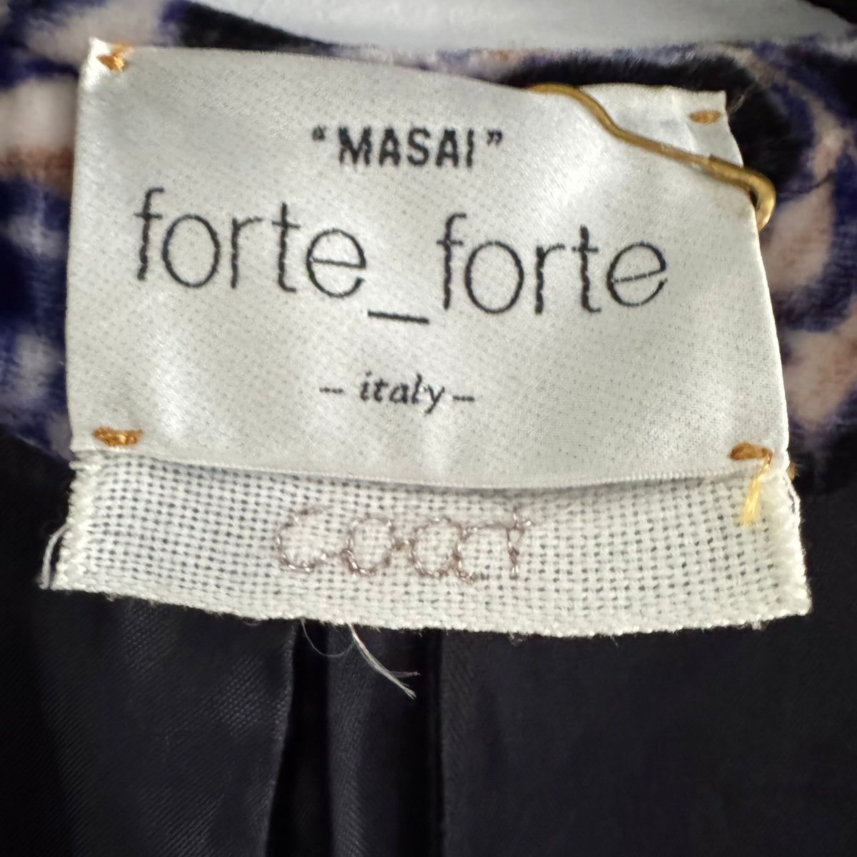 Forte_Forte Paisley Printed Velvet Duster, size "1" (size Small)