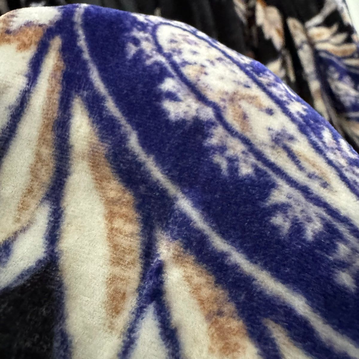 Forte_Forte Paisley Printed Velvet Duster, size "1" (size Small)