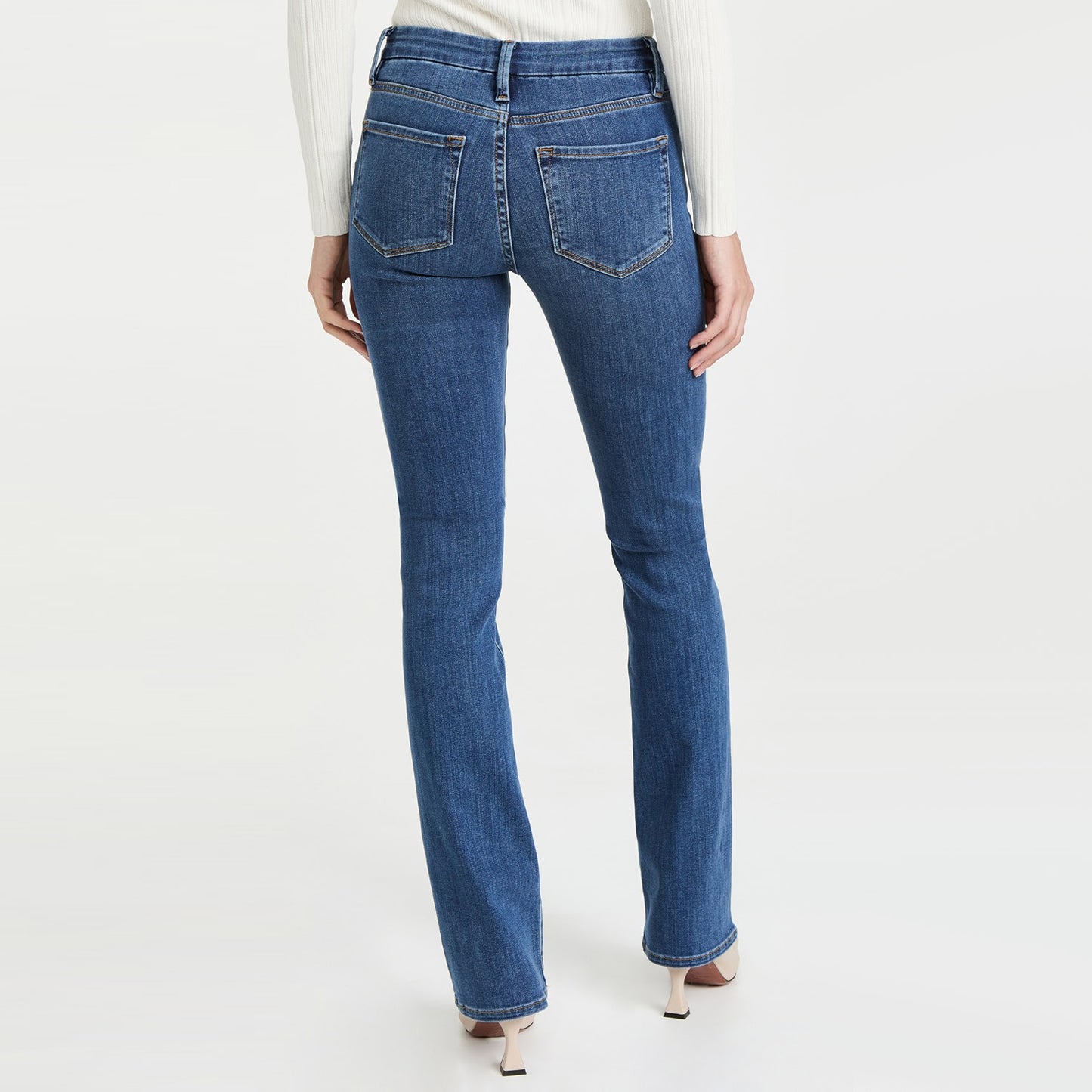 Frame "Le Mini Boot" Jean in "Poe", size 25