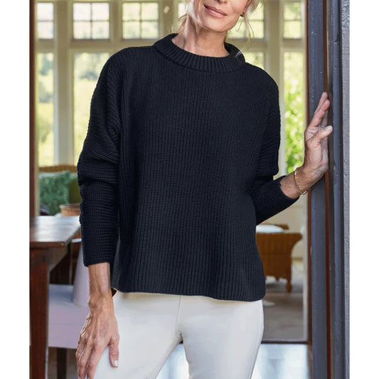 Frank & Eileen "Montecito" Sweater in Black, size Small