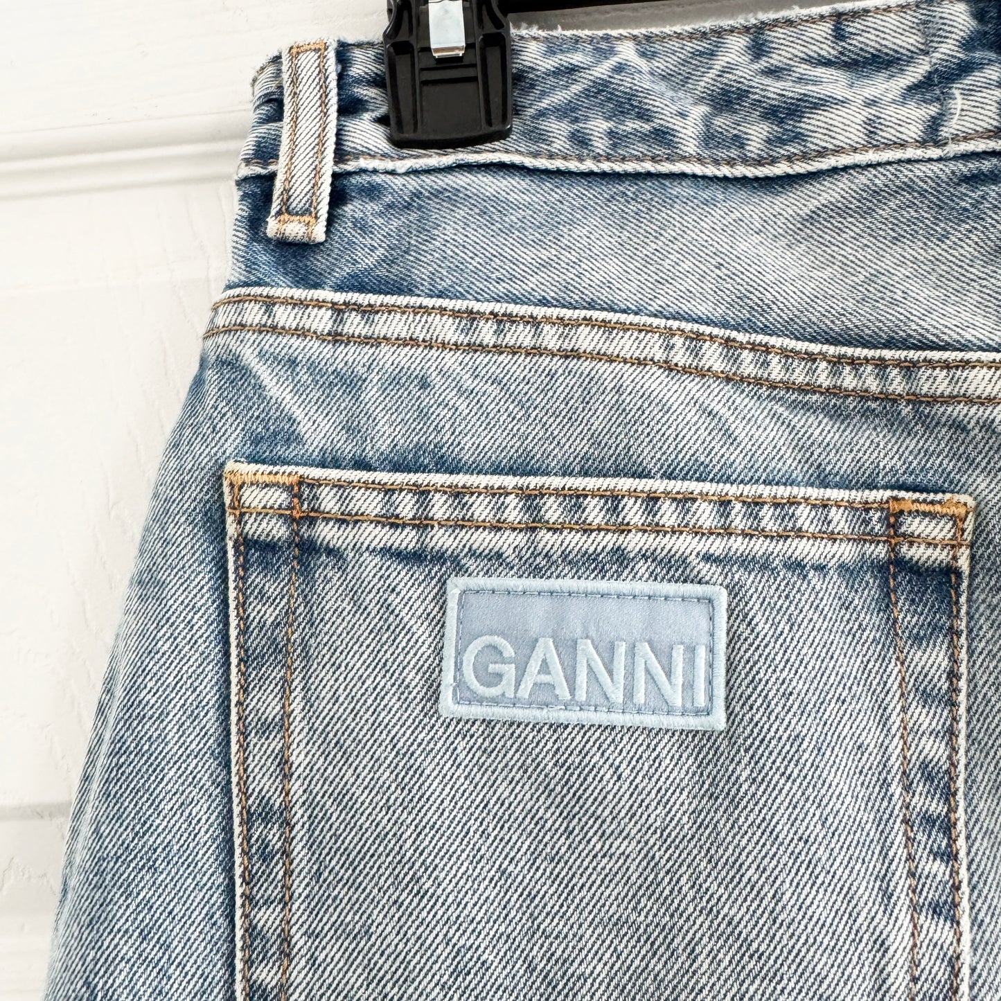 Ganni "Stary" Jeans in Blue, size 27