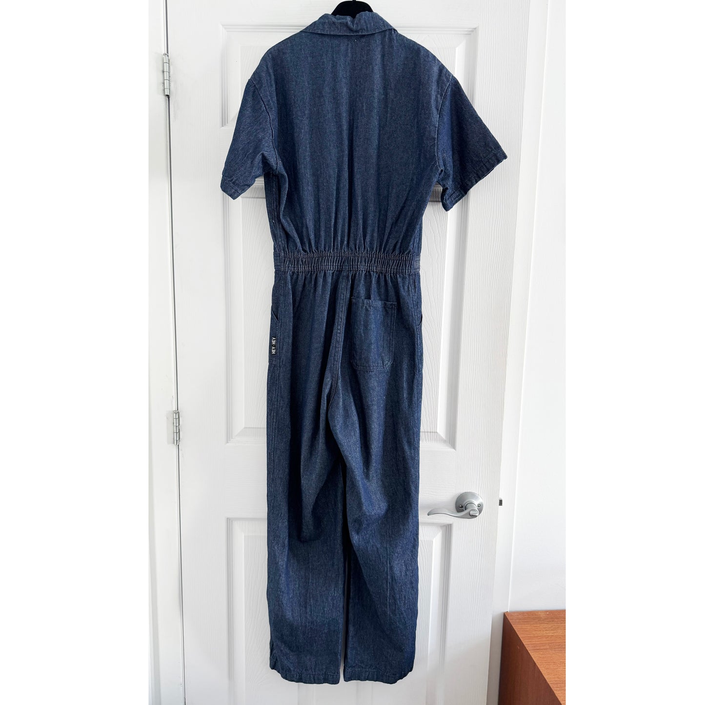 Garbo "Hey Hey" Denim Jumpsuit, size 40 (fits like a US size 4)