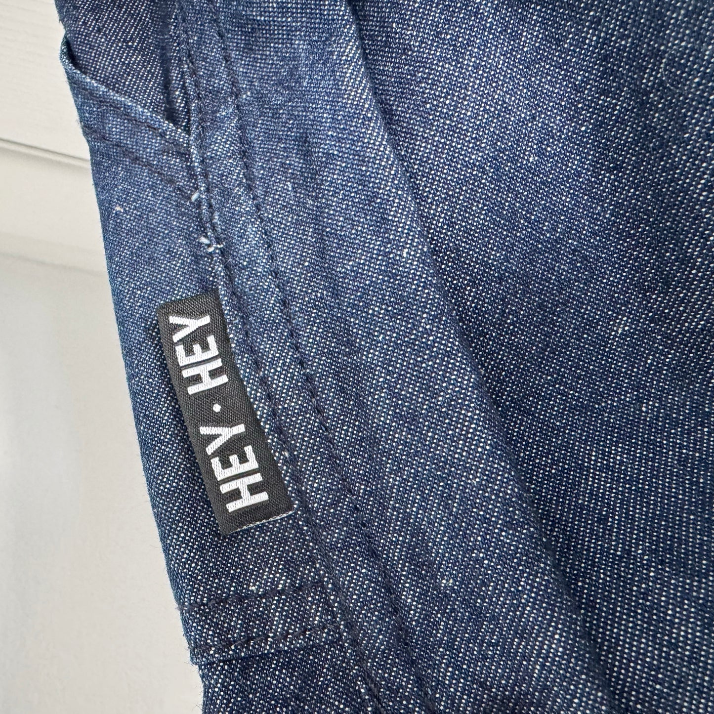 Garbo "Hey Hey" Denim Jumpsuit, size 40 (fits like a US size 4)