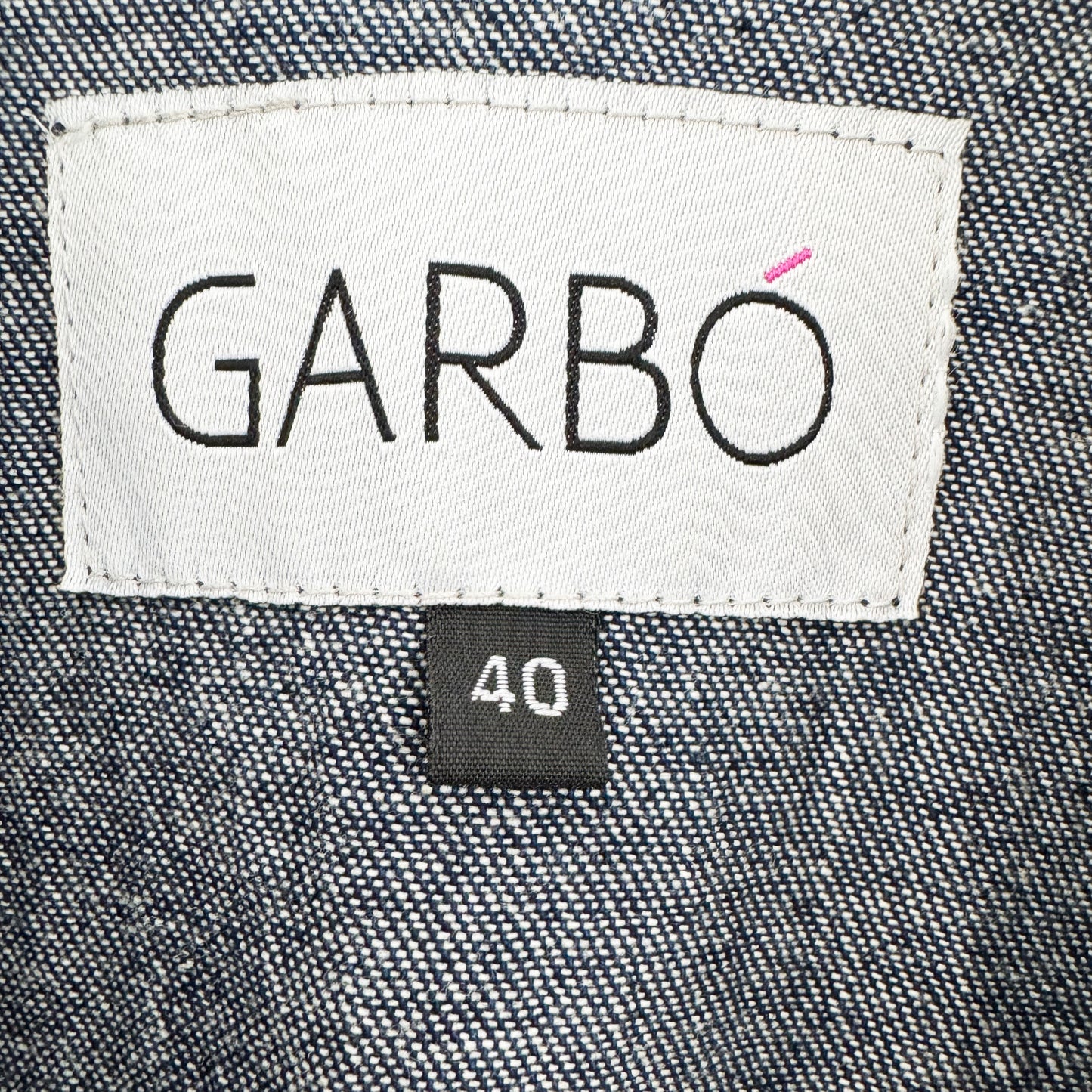 Garbo "Hey Hey" Denim Jumpsuit, size 40 (fits like a US size 4)