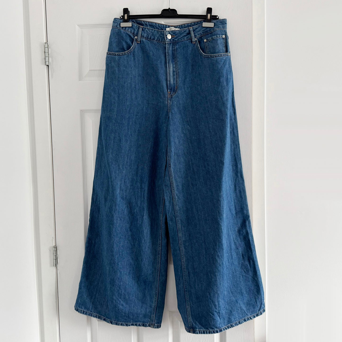 Gauchere Wide Leg Boyfriend Jeans, size 40 (fits like size 8)