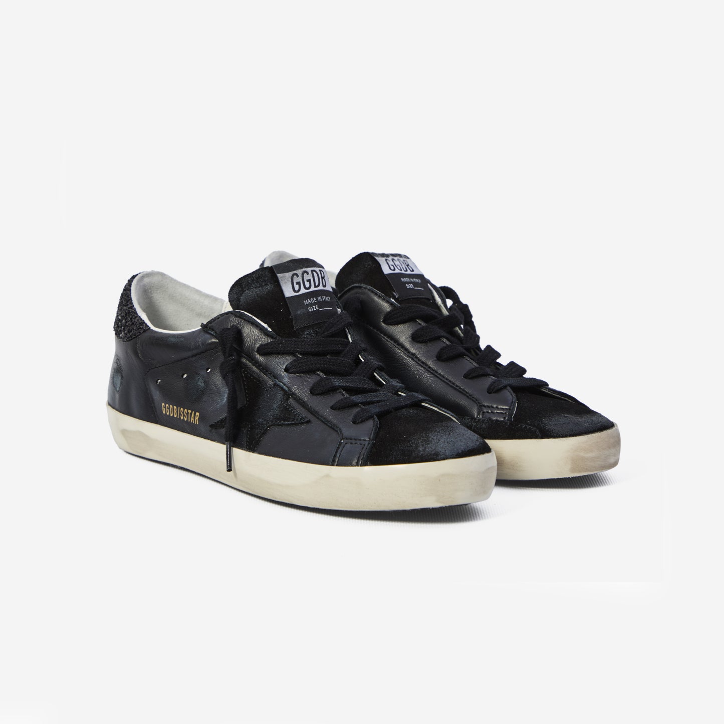 Golden Goose Superstar Classic Sneaker in Black, size 38