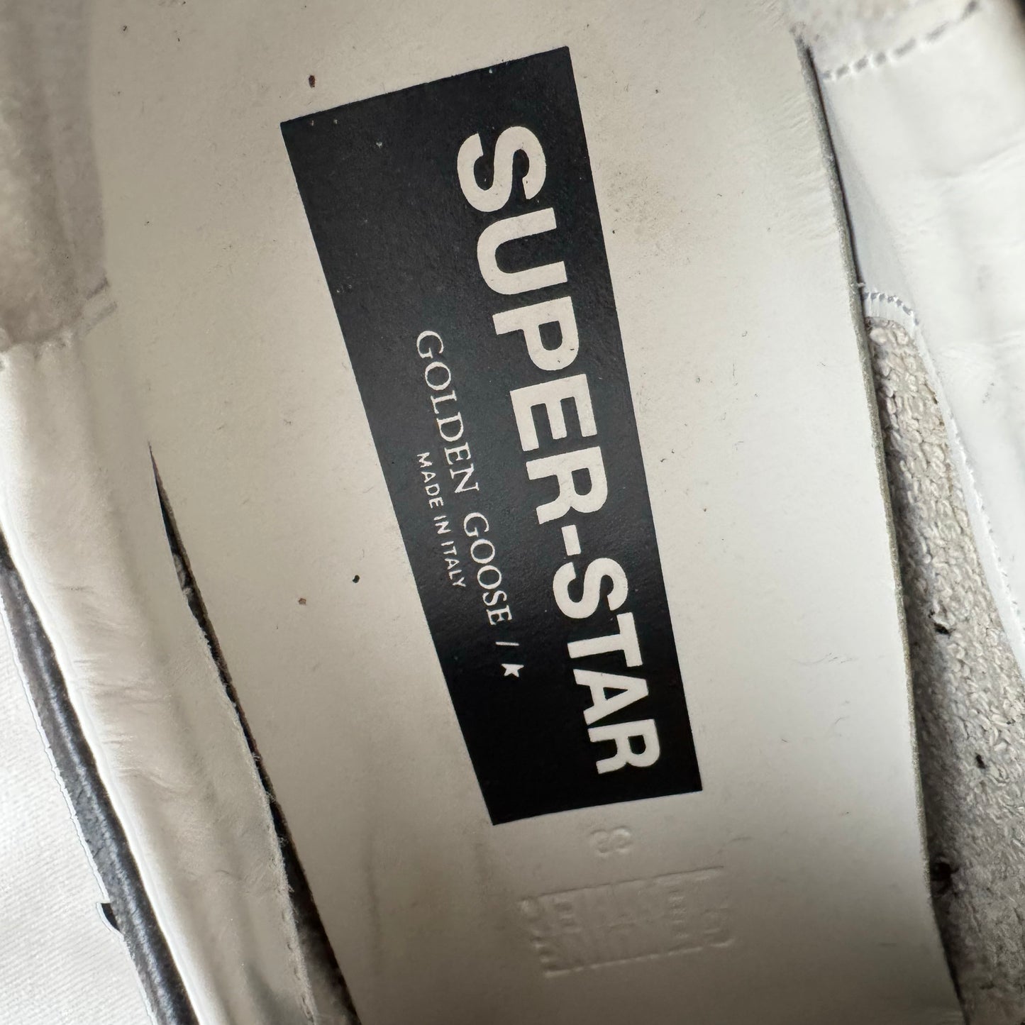 Golden Goose Superstar Classic Sneaker in Black, size 38