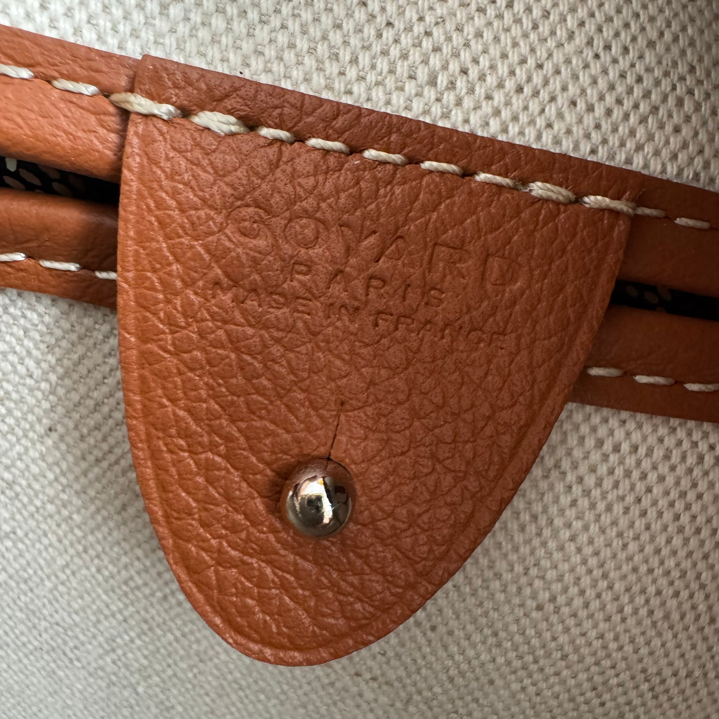 Sac fourre-tout Goyard "Artois" en bleu marine (taille MM)