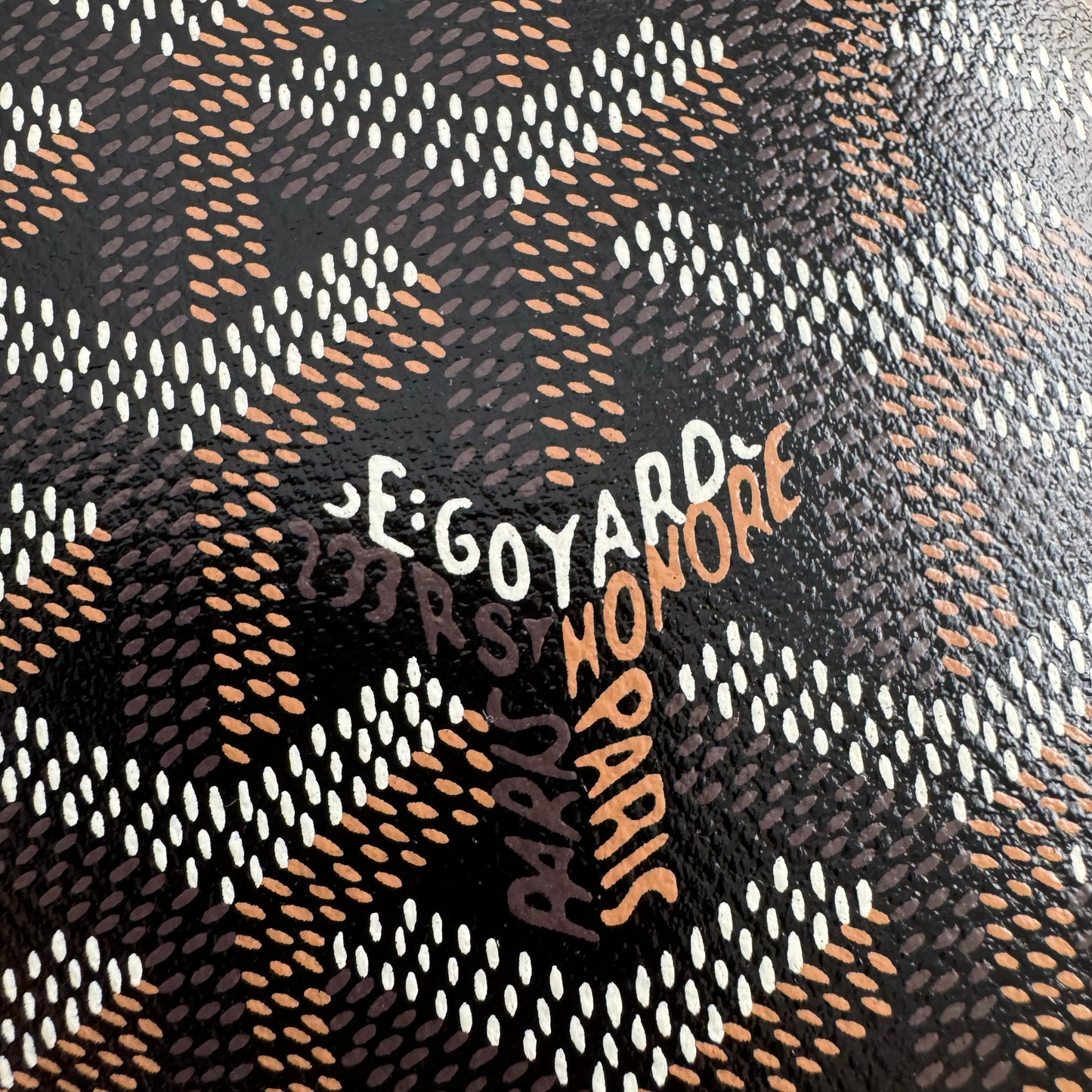 Sac fourre-tout Goyard "Artois" en bleu marine (taille MM)