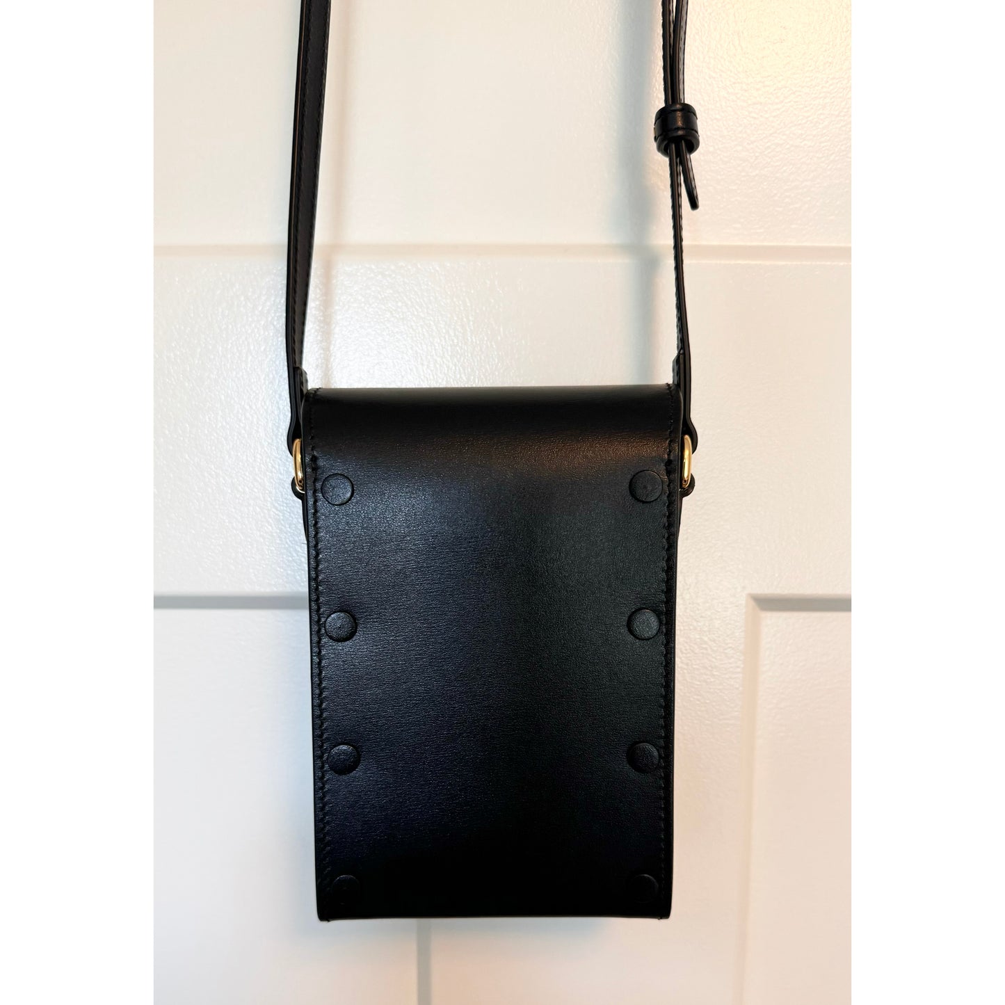 Gucci Mini Horsebit 1955 Bag in Black Leather