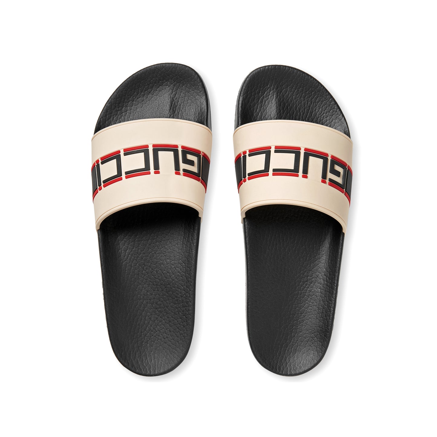 ** MENS ** GUCCI Pursuit Rubber Slides, size 14