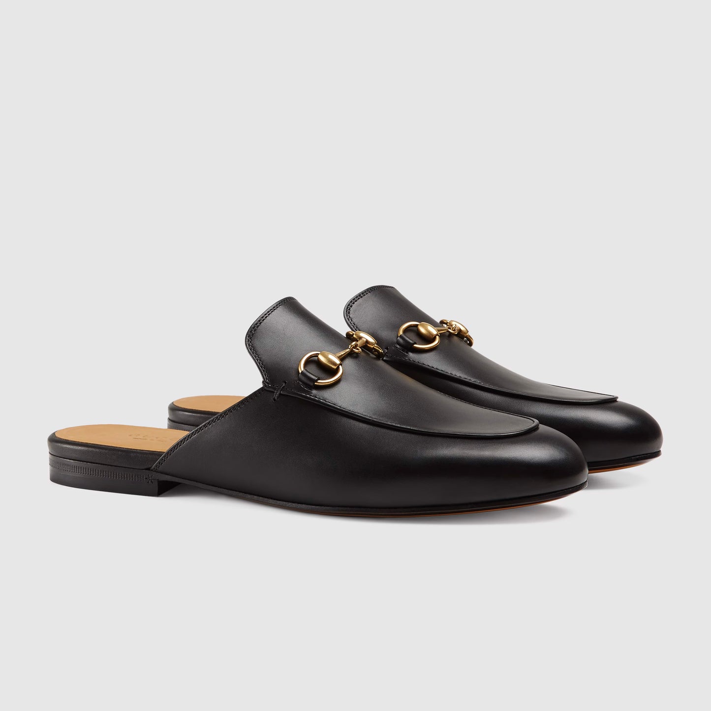 Gucci Princetown Mules in Black, size 38 (fits like 7)