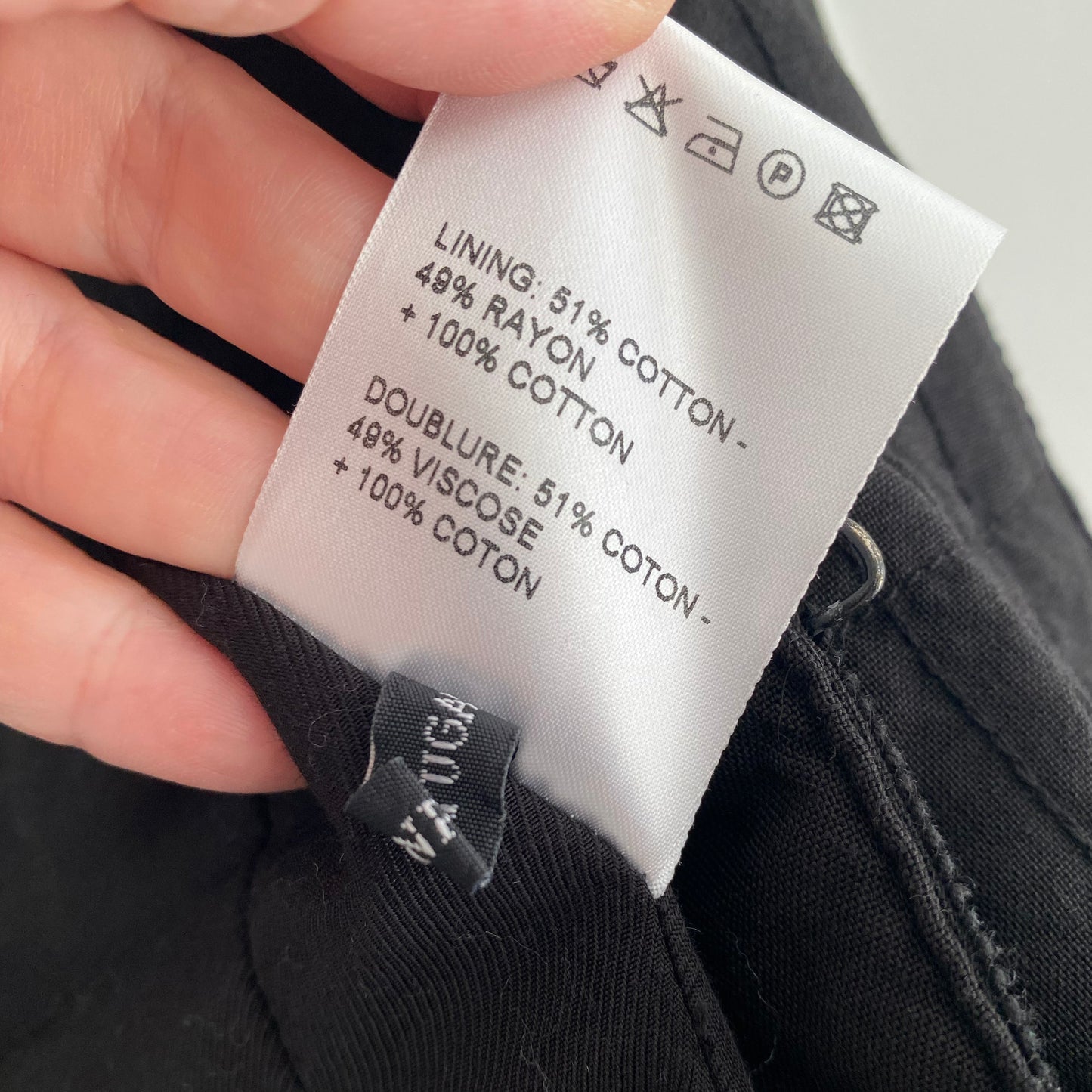 Haider Ackermann Hook-Front Black Jacket, size 40