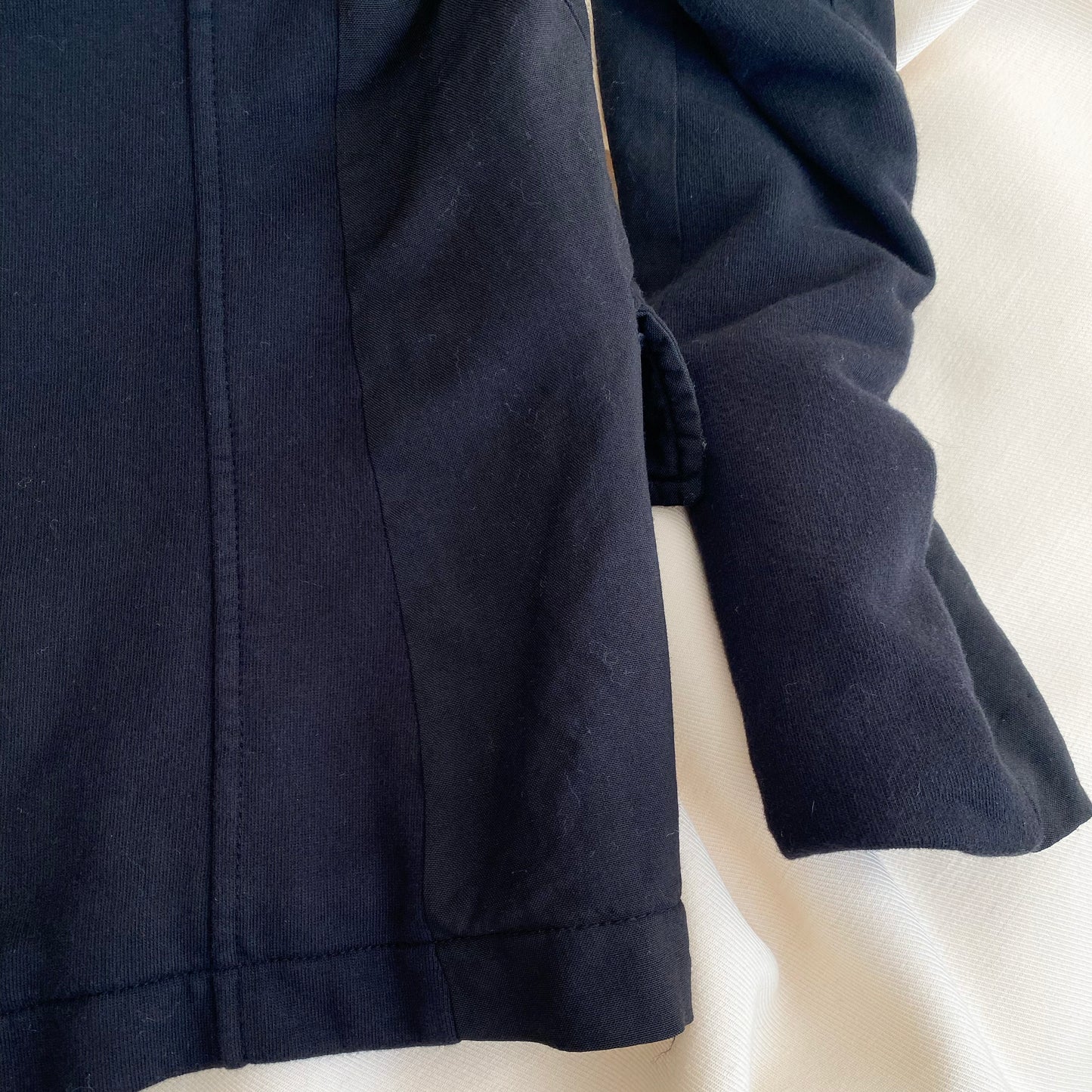 Haider Ackermann Hook-Front Black Jacket, size 40