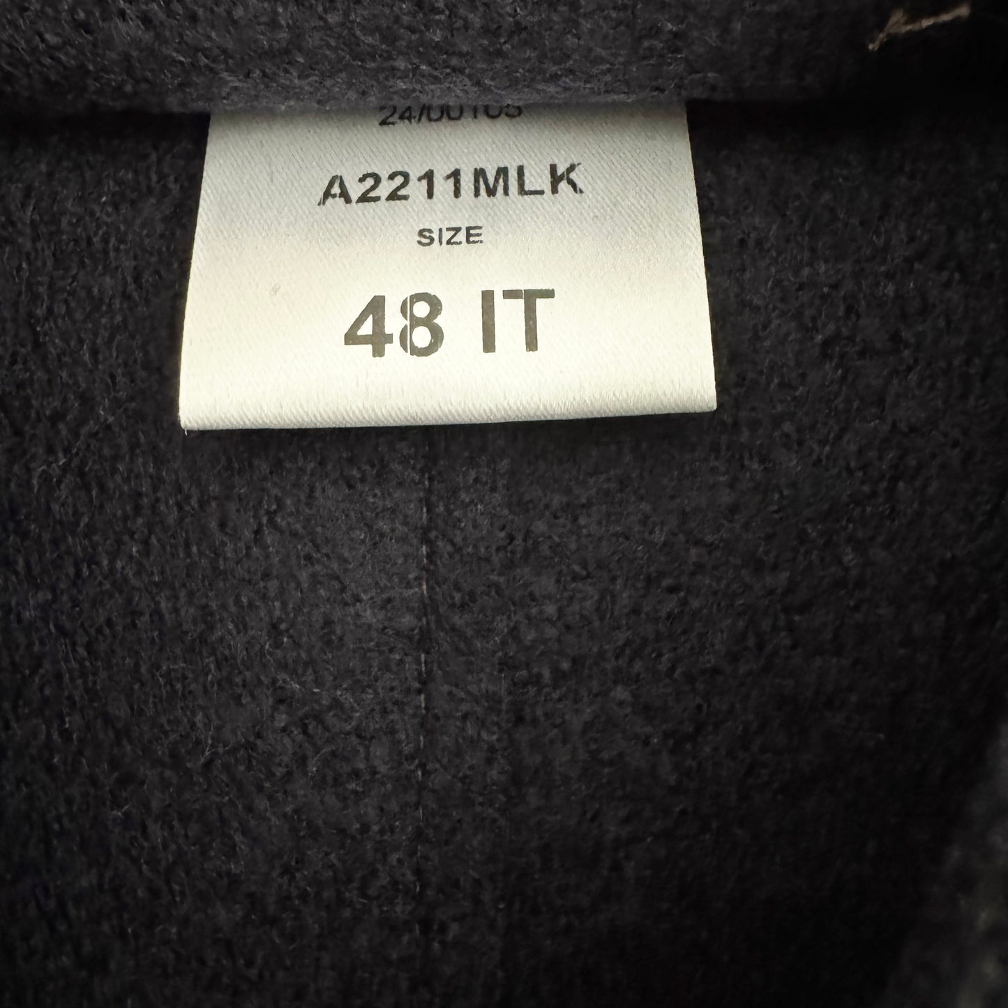 Harris Wharf Pressed Wool Pea Coat in Navy, size 48IT (fits like 10 ish?)