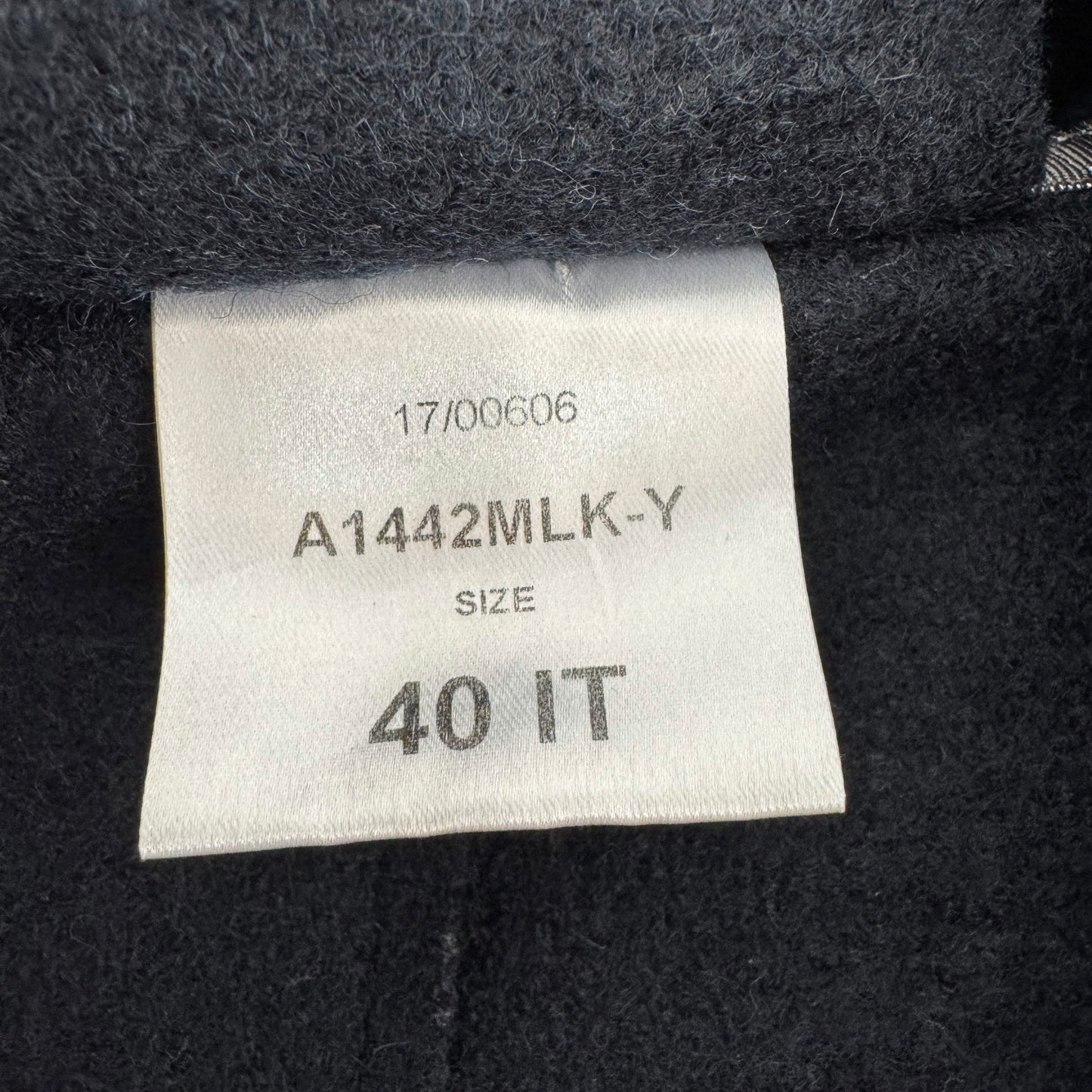 Harris Wharf Pressed Wool Jacket with Hood, size 40IT (fits like size Small)