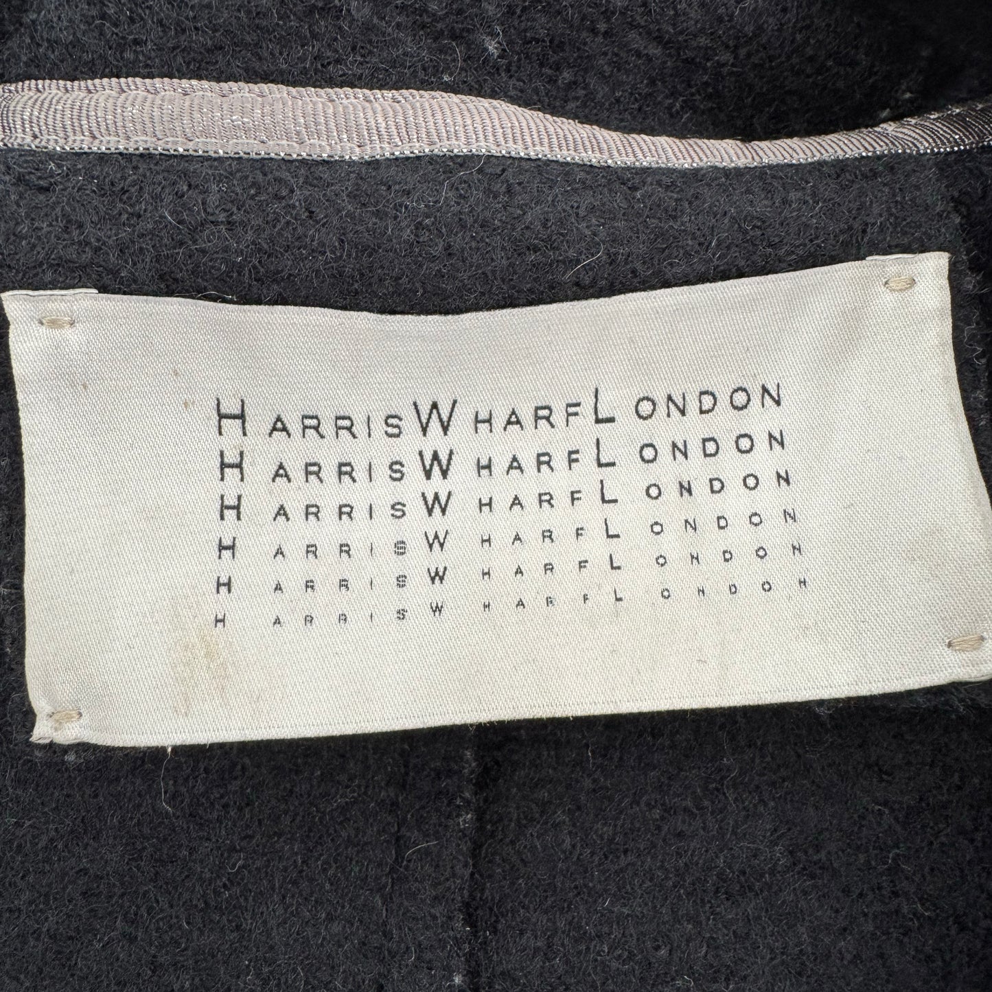 Harris Wharf Pressed Wool Jacket with Hood, size 40IT (fits like size Small)