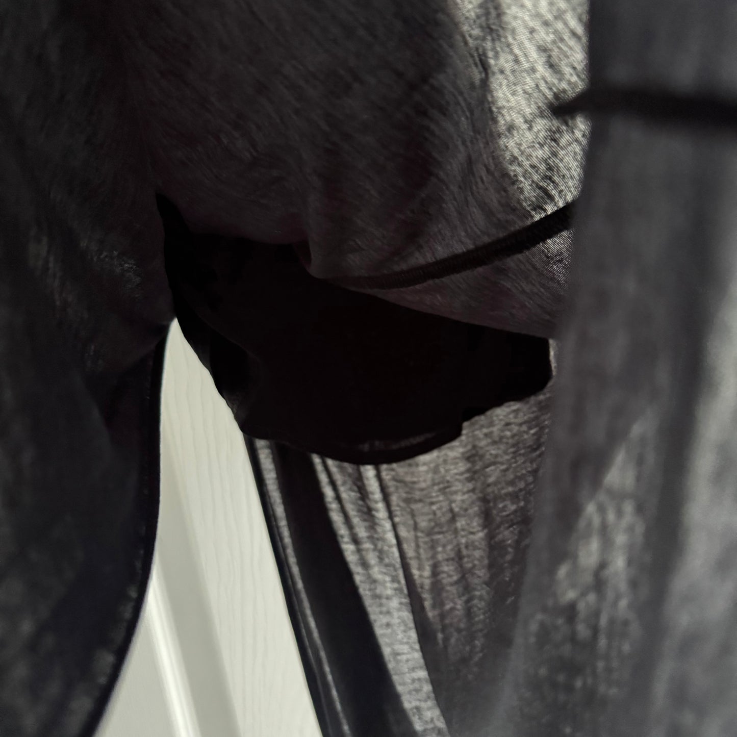 Helmut Lang "Entity" Tencel Jersey Skirt in Black, size Medium