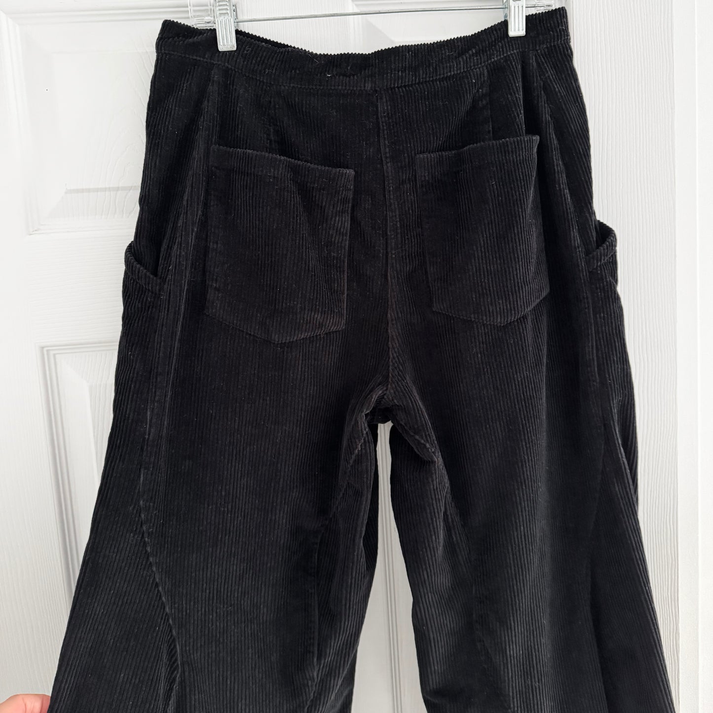 Henrik Vibskov "Digi" Corduroy Pants in Black, size Medium