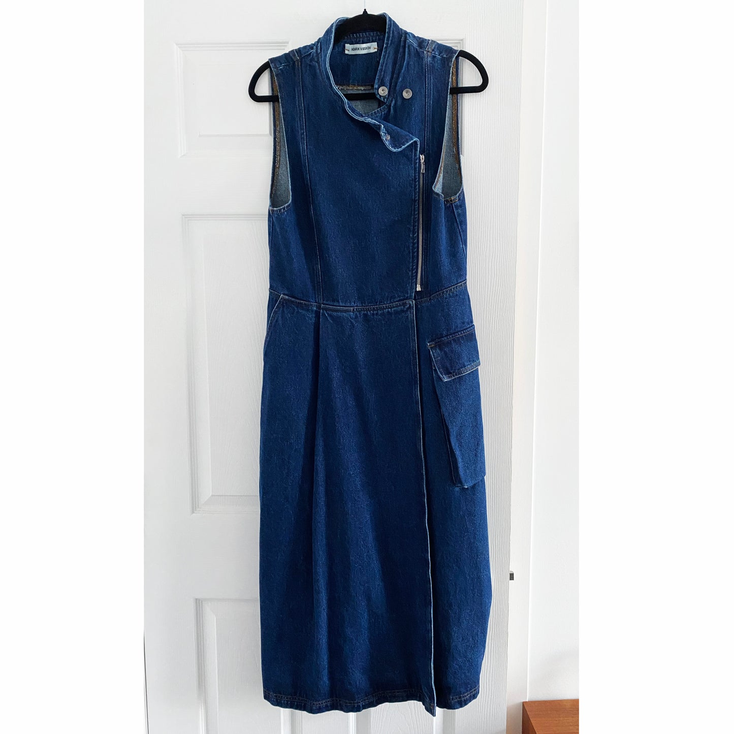 Henrik Vibskov "Craft" Denim Dress, size Large (fits M/L)