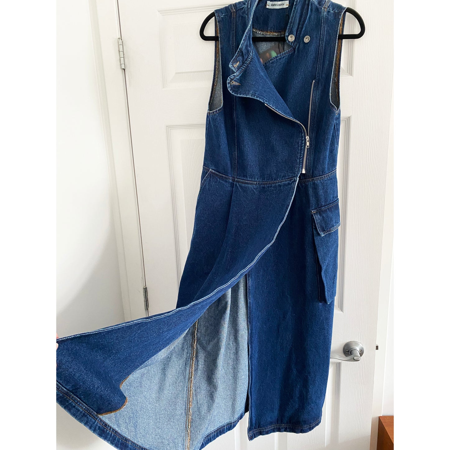 Henrik Vibskov "Craft" Denim Dress, size Large (fits M/L)