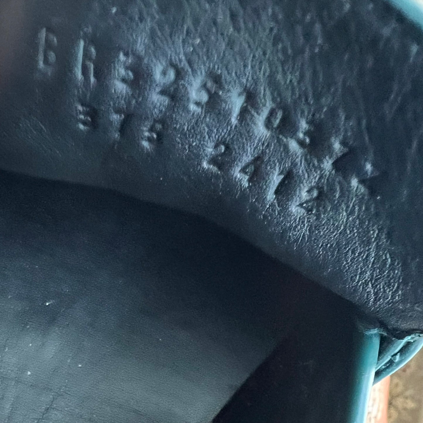 Hermes "Icone" Loafers in Green, size 37.5