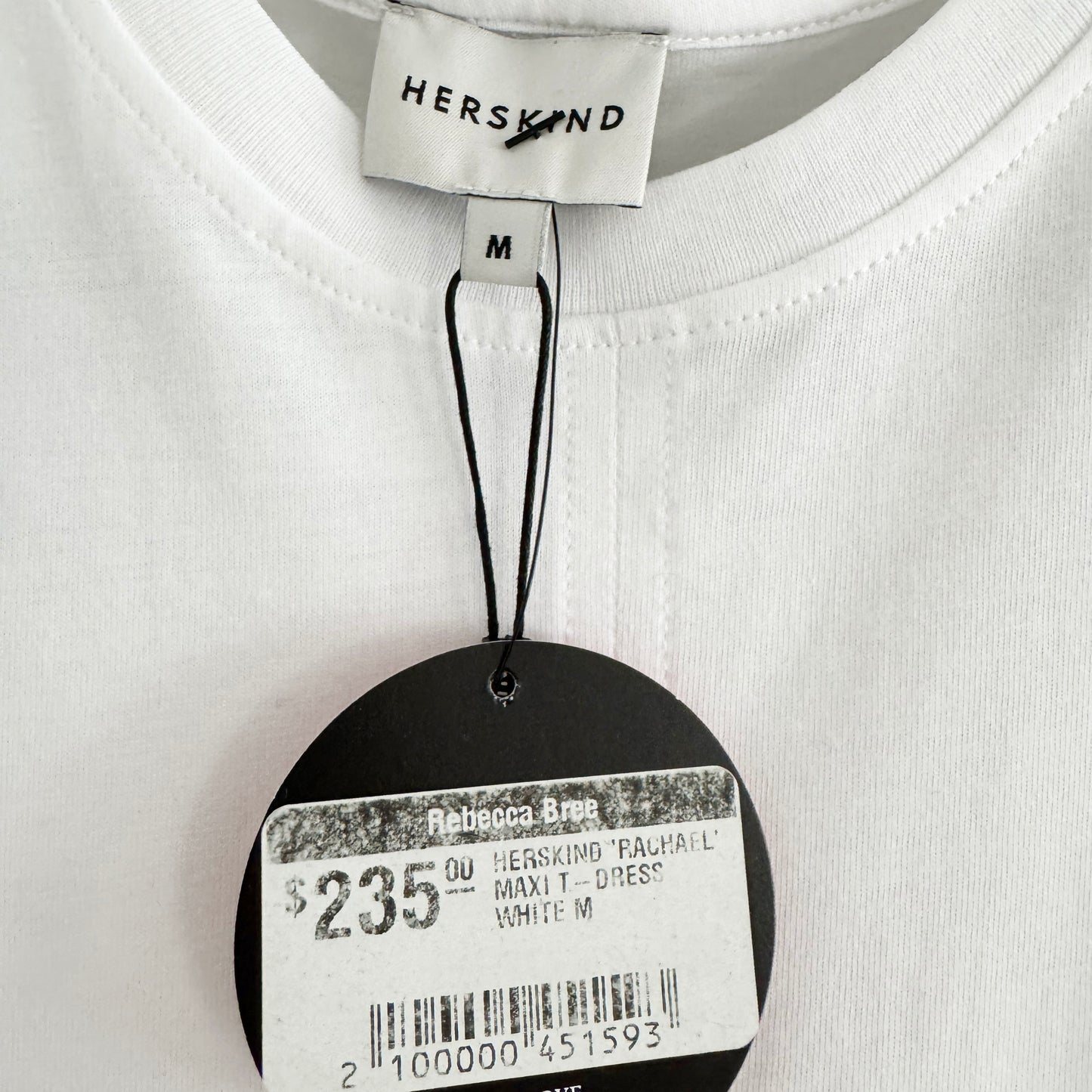 Birgitte Herskind "Rachael" Dress in White, size Medium
