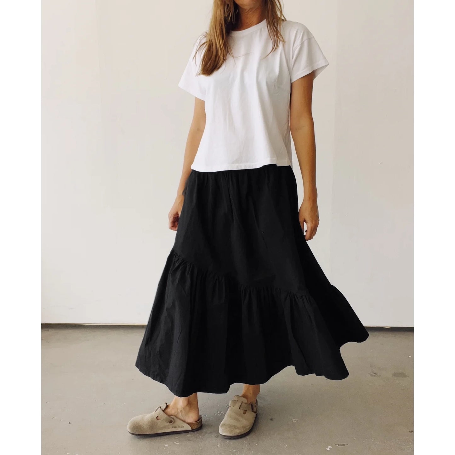 Hey Gang "Ranch" Skirt in Black, size Small