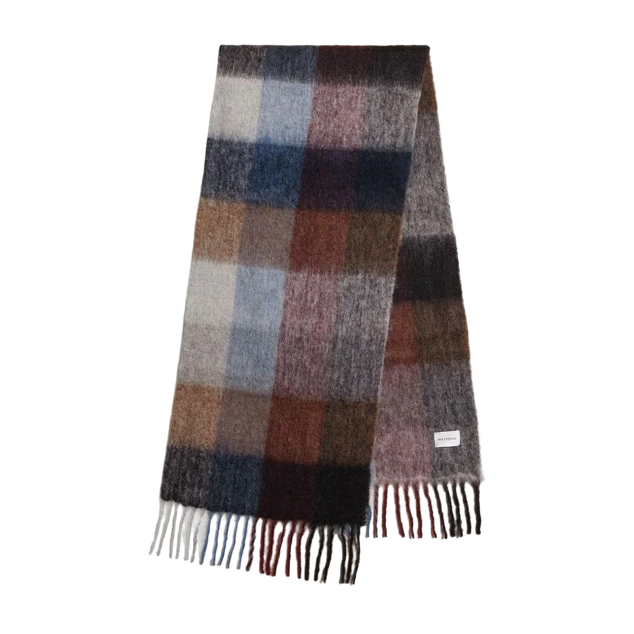 Holzweiler "Fresia" Checked Scarf in Multicolour