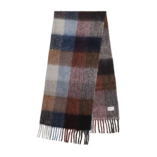 Holzweiler "Fresia" Checked Scarf in Multicolour