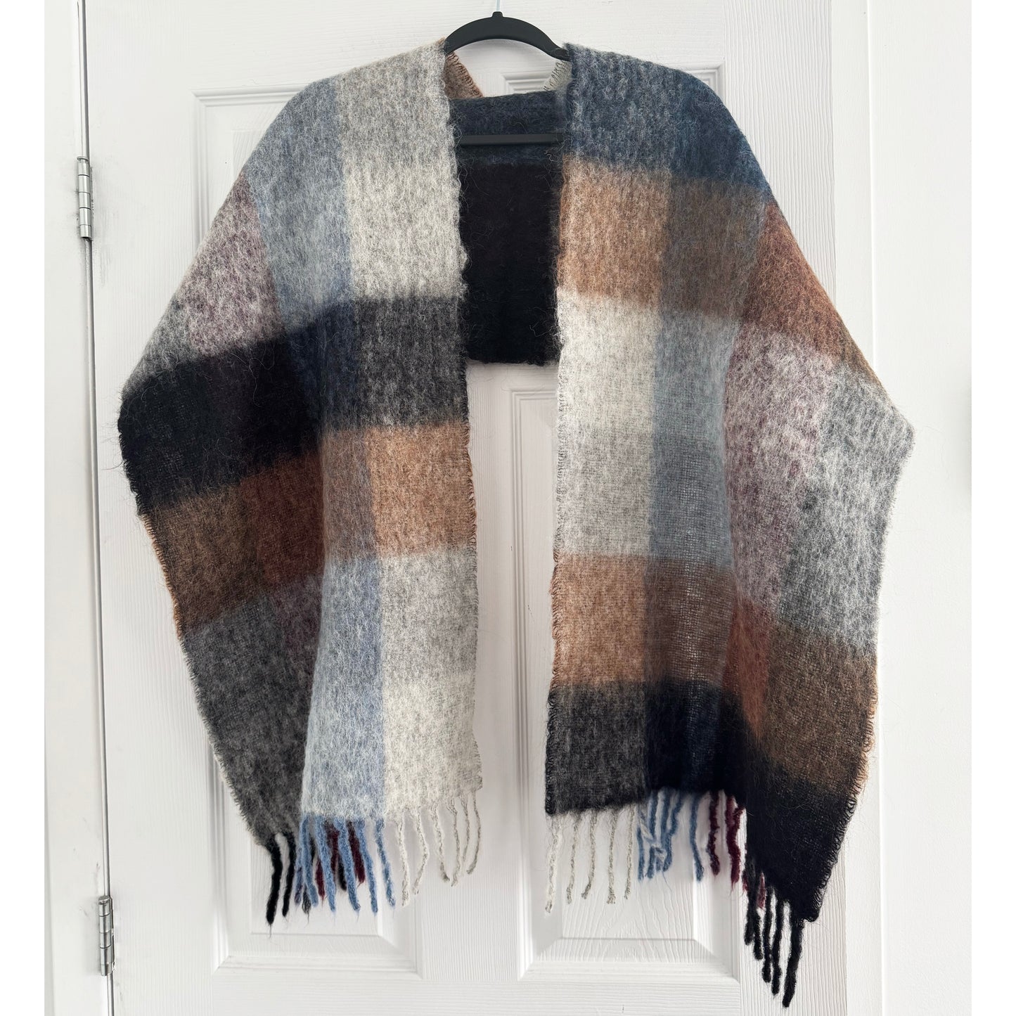 Holzweiler "Fresia" Checked Scarf in Multicolour