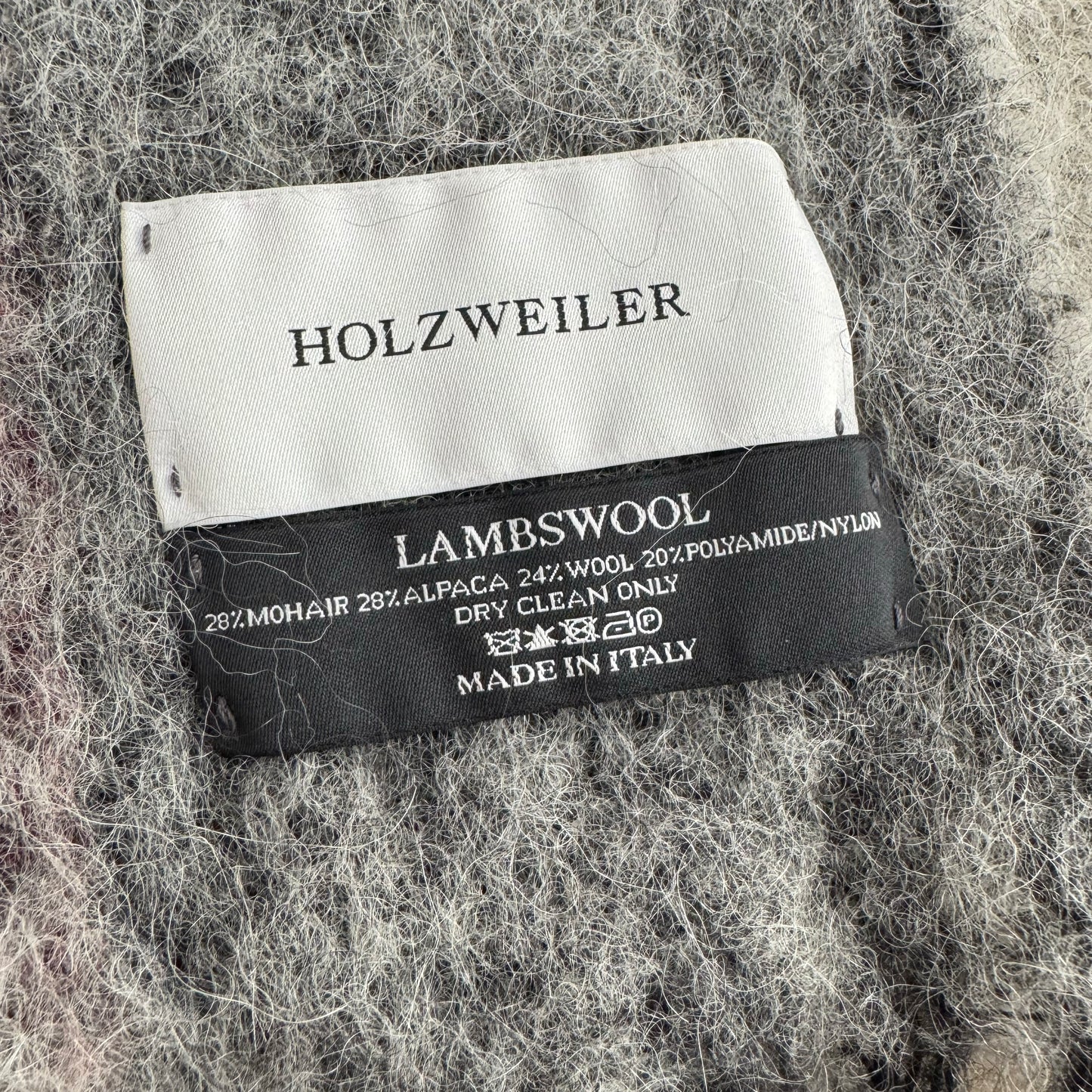 Holzweiler "Fresia" Checked Scarf in Multicolour