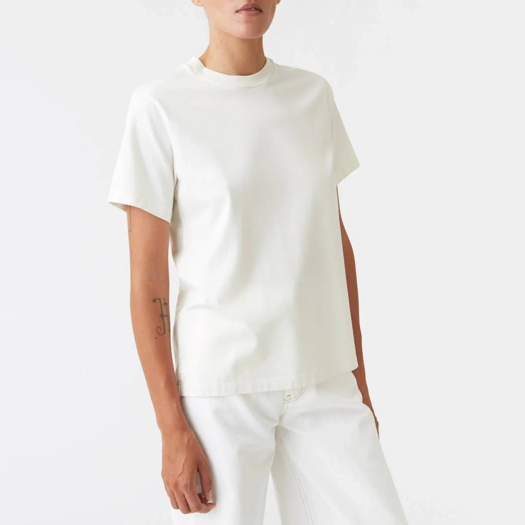 Hope Standard Tee Shirt in Ivory, size 38 (Medium)