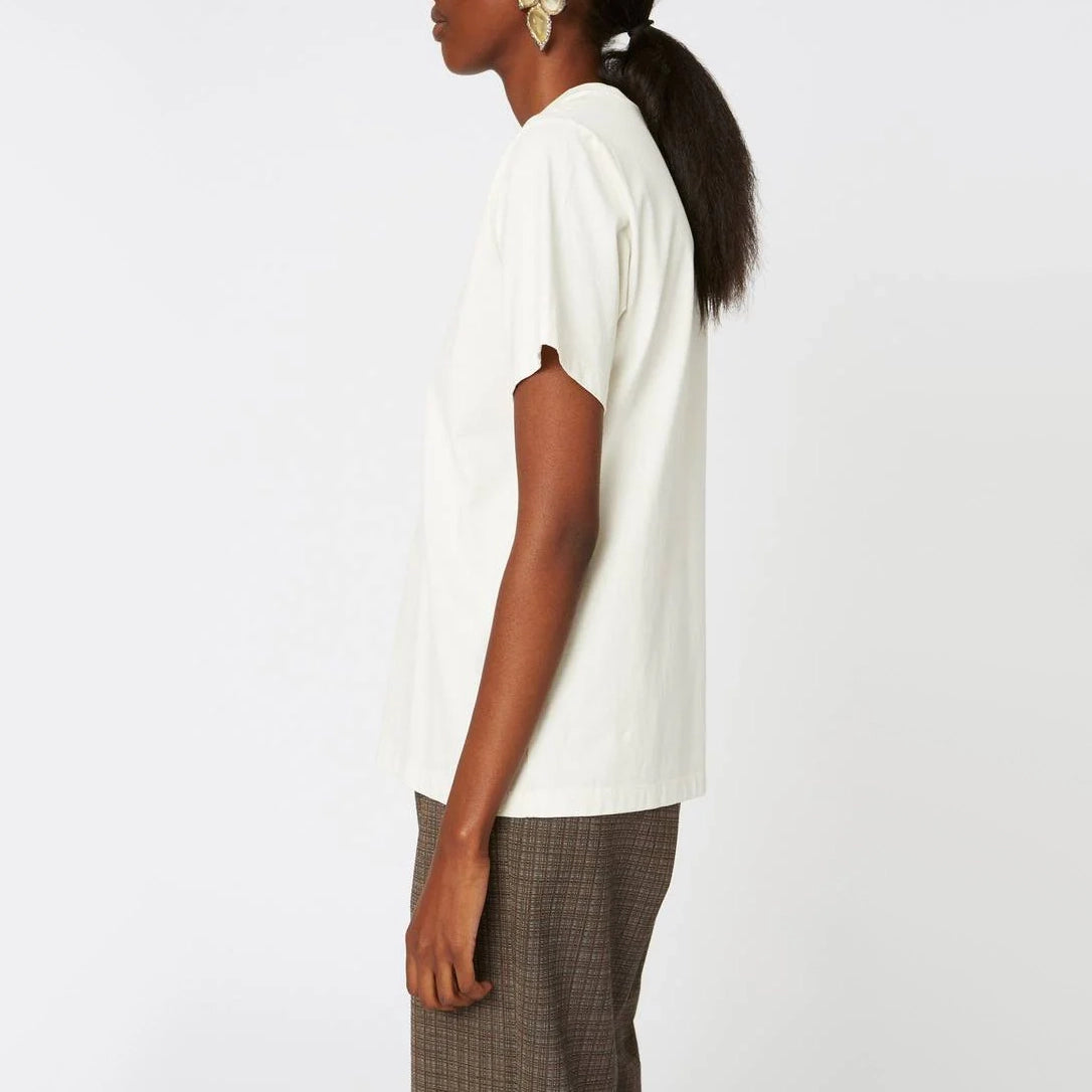 Hope Standard Tee Shirt in Ivory, size 38 (Medium)