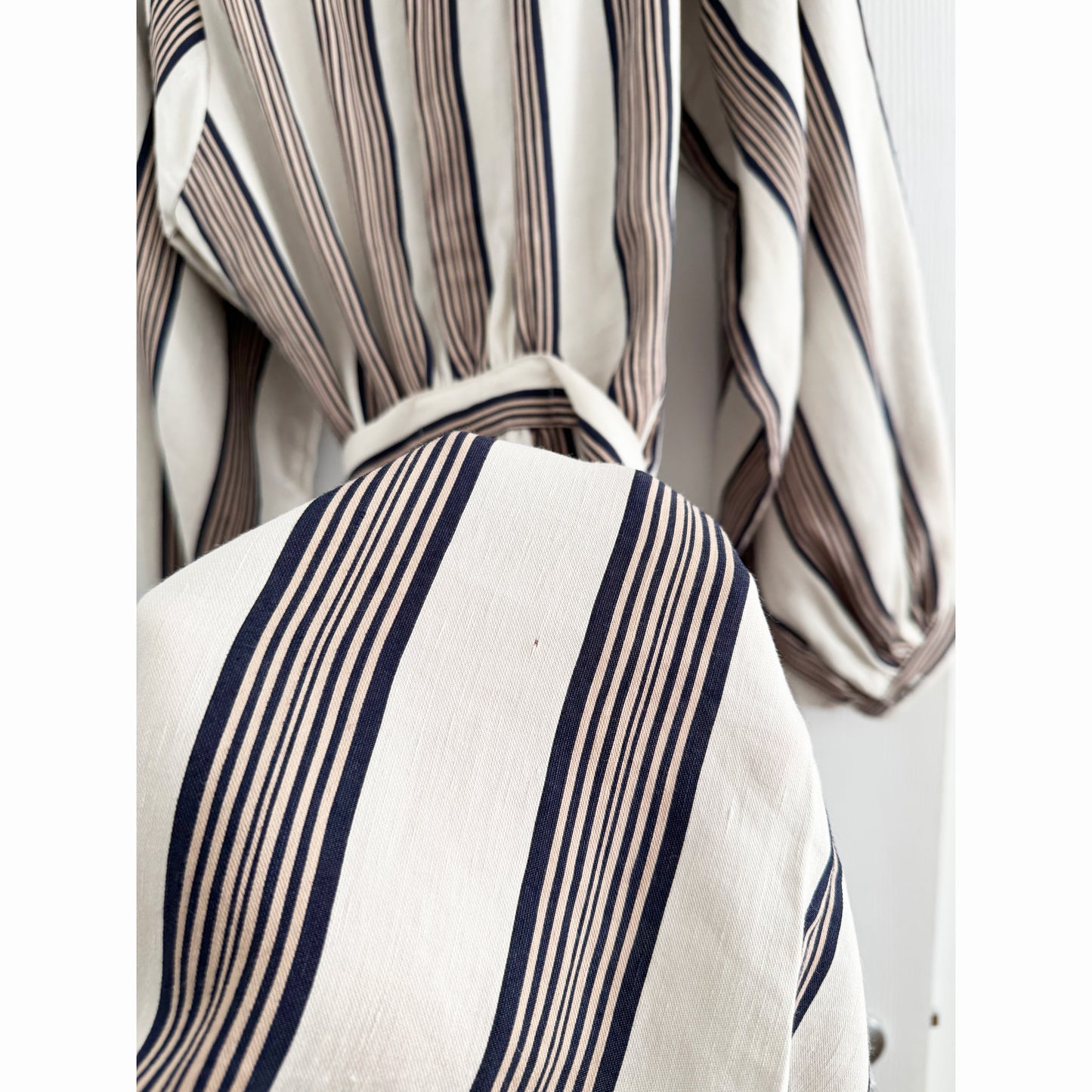 Horses Atelier "Blouson" Striped Maxi Dress in Soleil, size "3" (fits like size small) AS IS