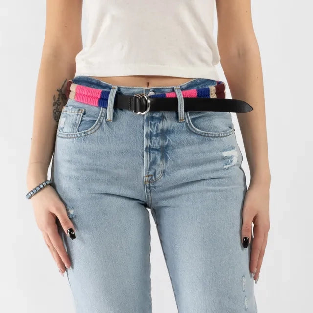 Isabel Marant "TOAZ" Belt in Pink, size Large (fits Medium)