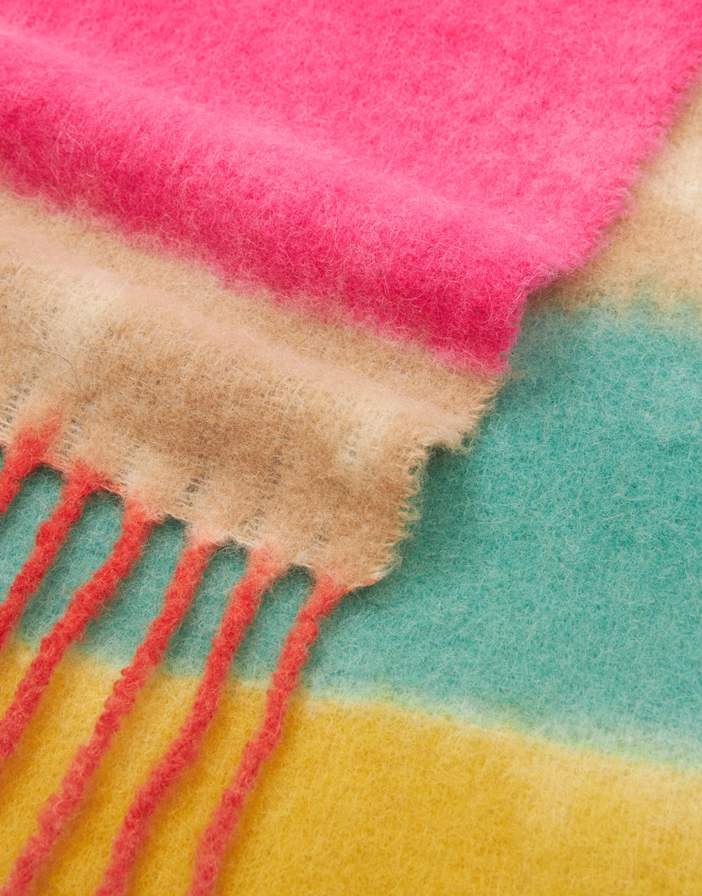 Faliero Sarti "Betty" Striped Alpaca Scarf