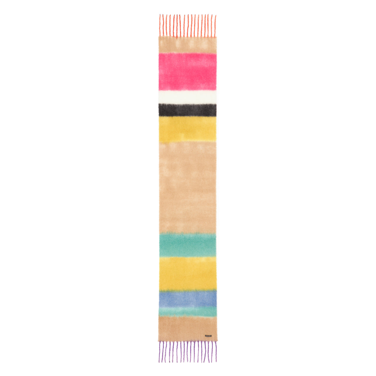 Faliero Sarti "Betty" Striped Alpaca Scarf