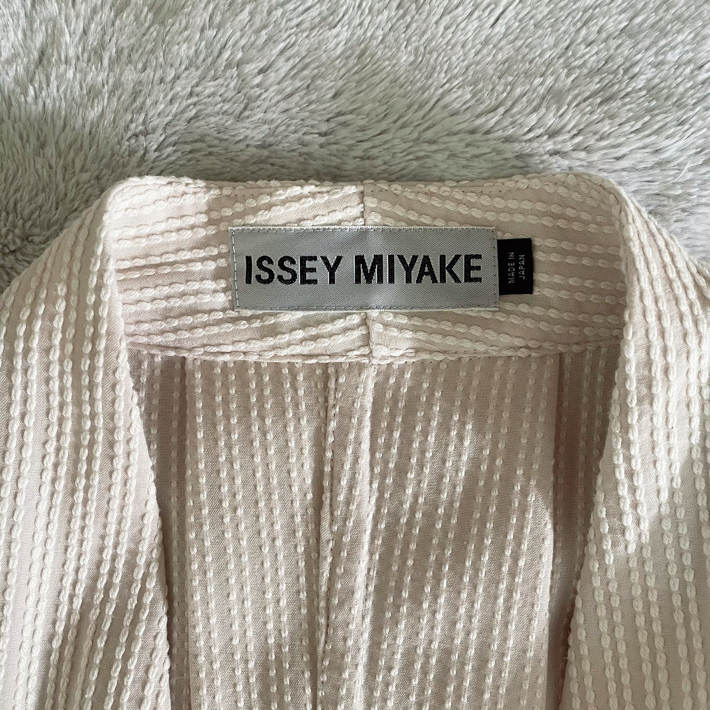 Issey Miyake Sashiko Wrap Kimono Jacket taille « 2 » s’adapte à M à XL