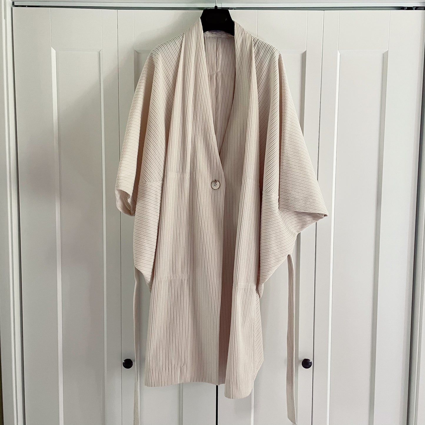 Issey Miyake Sashiko Wrap Kimono Jacket taille « 2 » s’adapte à M à XL