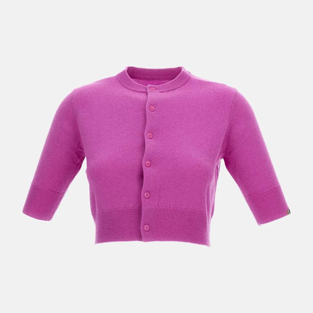 Extreme Cashmere N°474 Super Little cashmere cardigan in "Oleander", One size Only (best for XS/S)