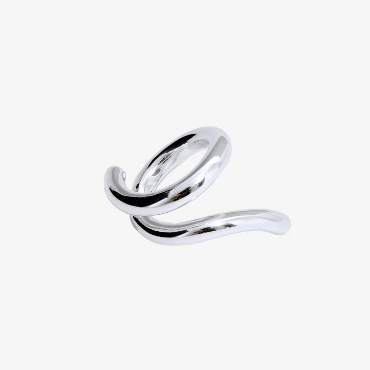 Bruá Set of Silver Rings, size 6