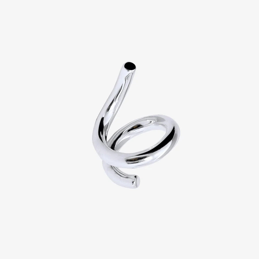 Bruá Set of Silver Rings, size 6